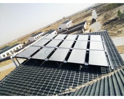 內(nèi)蒙古政府易地扶貧搬遷村民活動中心太陽能+天燃氣爐多能聯(lián)供采暖工程取代燃煤鍋爐