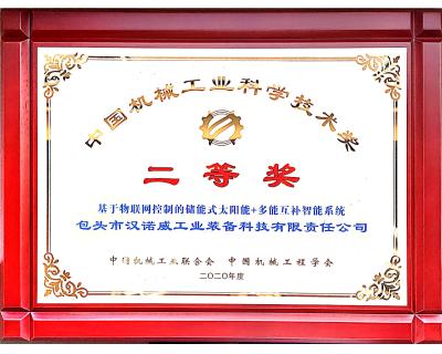 中國機械工業(yè)科學技術(shù)二等獎