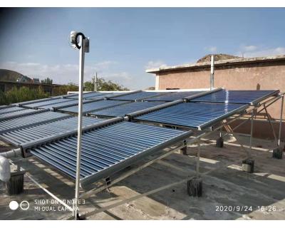 內(nèi)蒙古包頭市包鋼集團太陽能+電能熱水項目